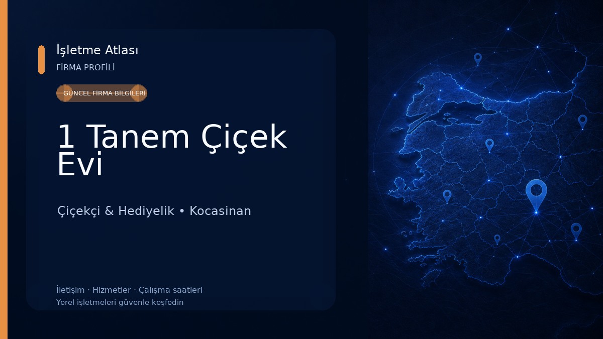 1 Tanem Çiçek Evi Çiçekçi & Hediyelik