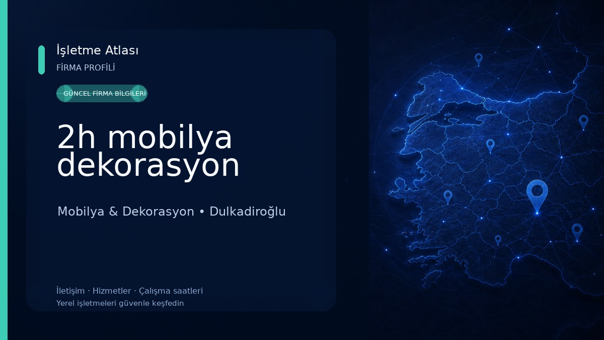 2h mobilya dekorasyon Mobilya & Dekorasyon