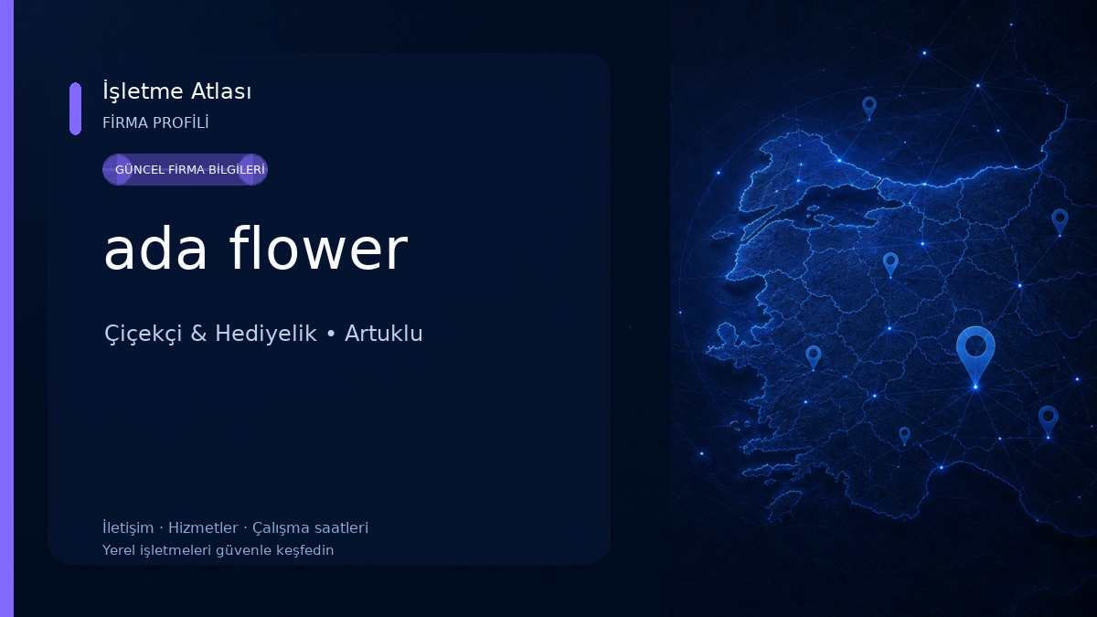 ada flower Çiçekçi & Hediyelik