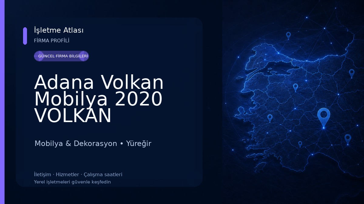 Adana Volkan Mobilya 2020 VOLKAN VARKAL Mobilya & Dekorasyon