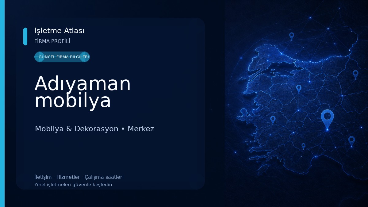 Adıyaman mobilya Mobilya & Dekorasyon