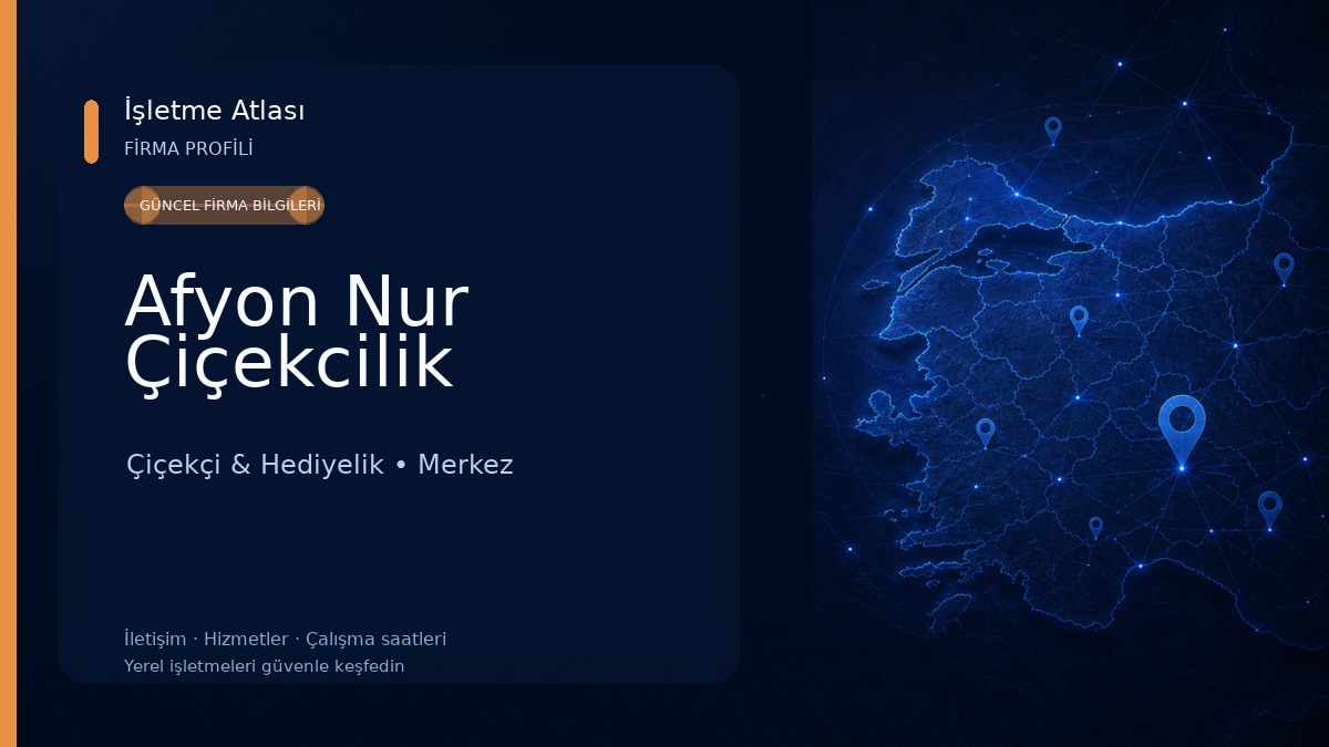 Afyon Nur Çiçekcilik 