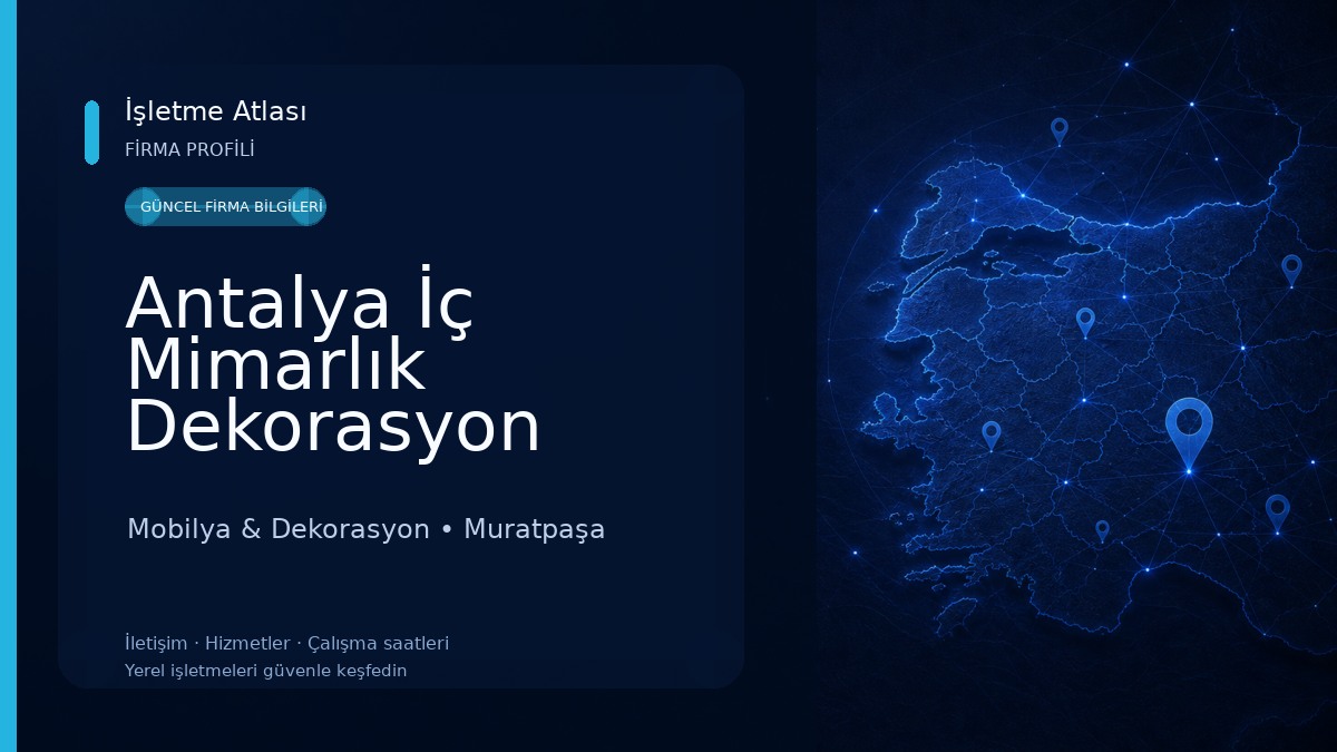 Antalya İç Mimarlık Dekorasyon Mobilya & Dekorasyon