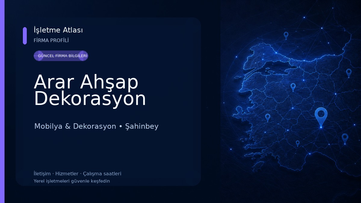 Arar Ahşap Dekorasyon 