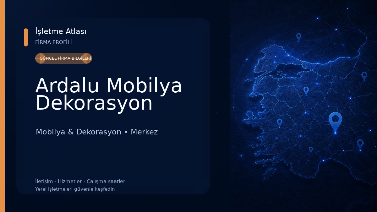 Ardalu Mobilya Dekorasyon Mobilya & Dekorasyon