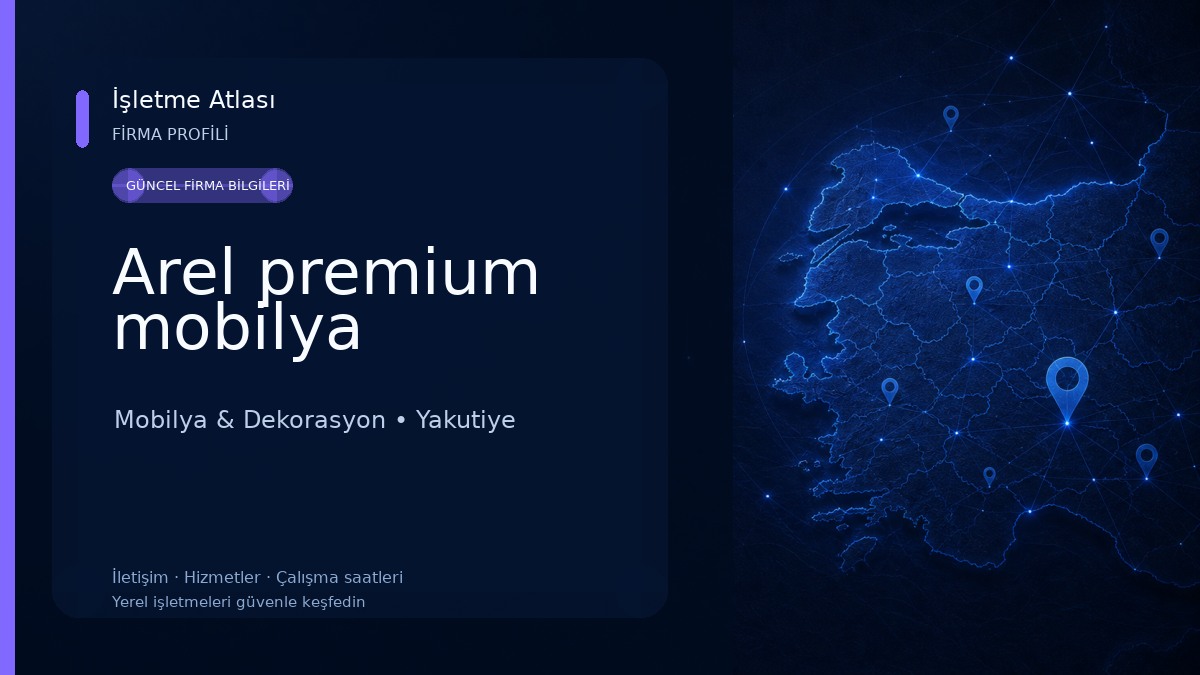 Arel premium mobilya Mobilya & Dekorasyon