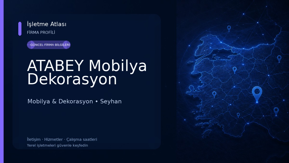 ATABEY Mobilya Dekorasyon Mobilya & Dekorasyon