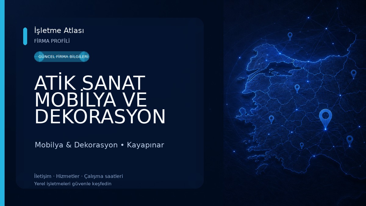 ATİK SANAT MOBİLYA VE DEKORASYON Mobilya & Dekorasyon