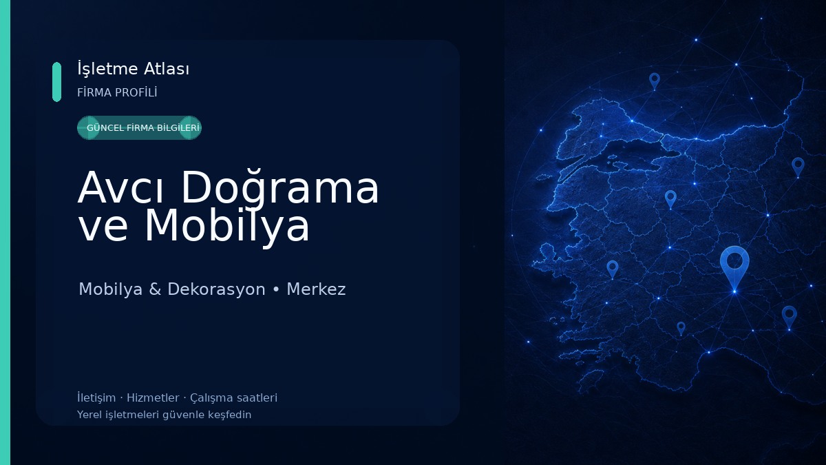 Avcı Doğrama ve Mobilya 