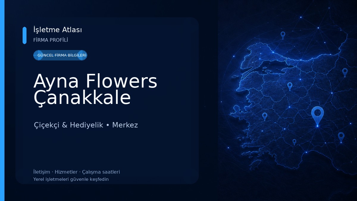 Ayna Flowers Çanakkale 