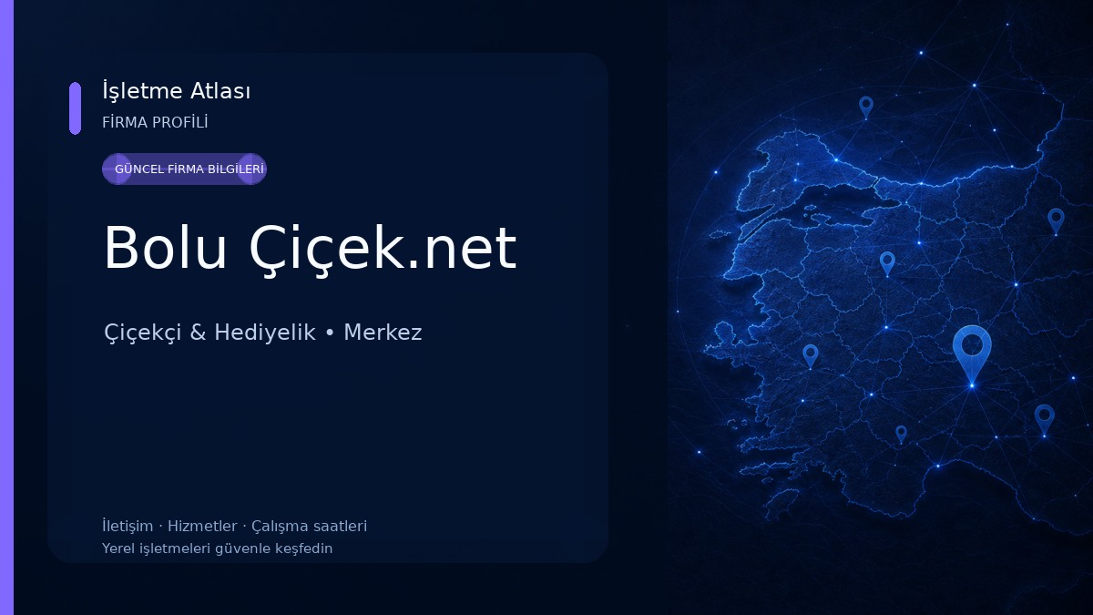 Bolu Çiçek.net Çiçekçi & Hediyelik