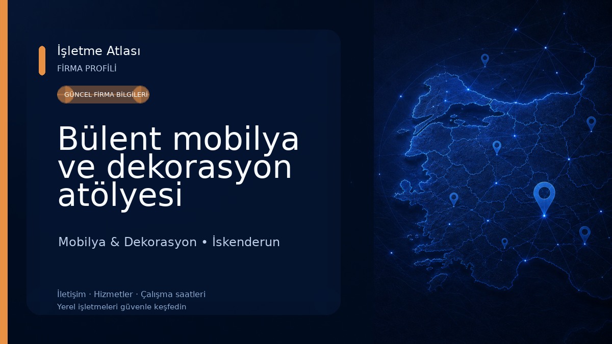 Bülent mobilya ve dekorasyon atölyesi Mobilya & Dekorasyon