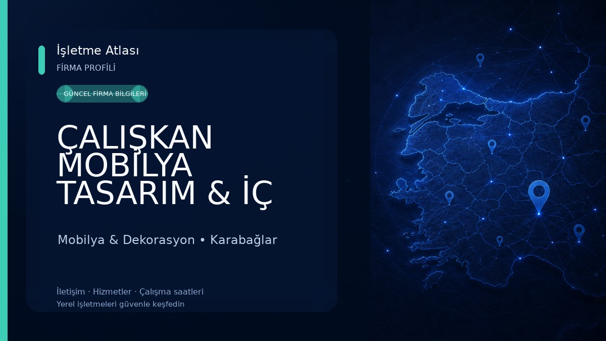 ÇALIŞKAN MOBİLYA TASARIM & İÇ DEKORASYON Mobilya & Dekorasyon