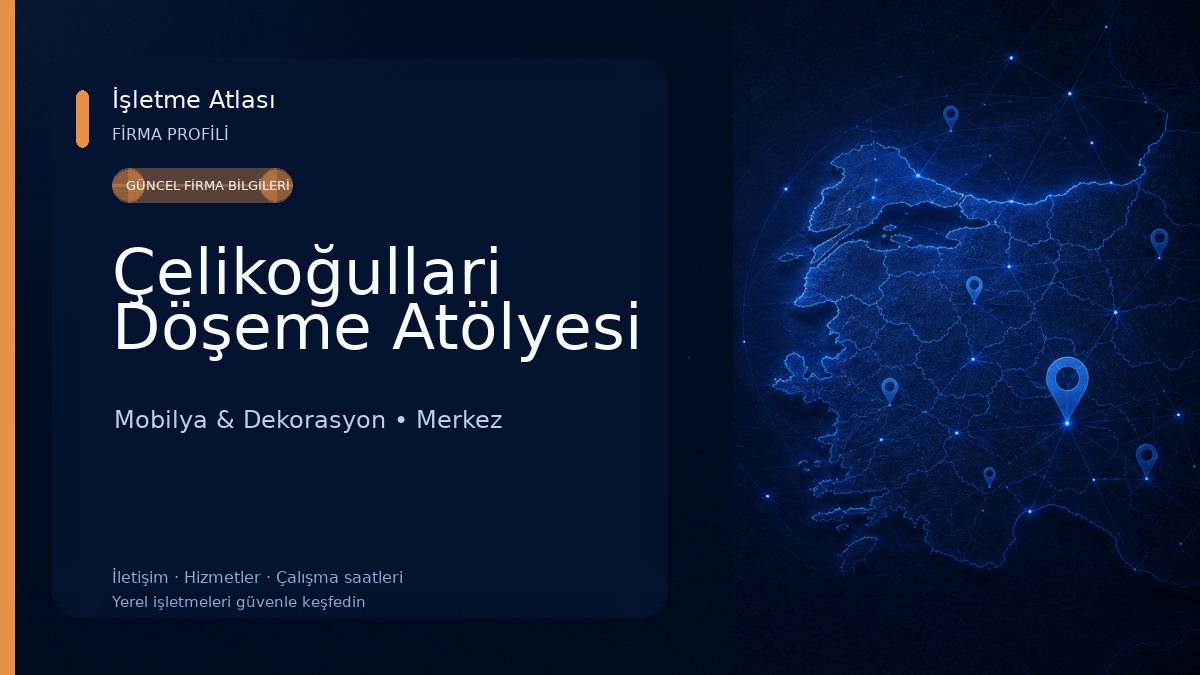 Çelikoğullari Döşeme Atölyesi 