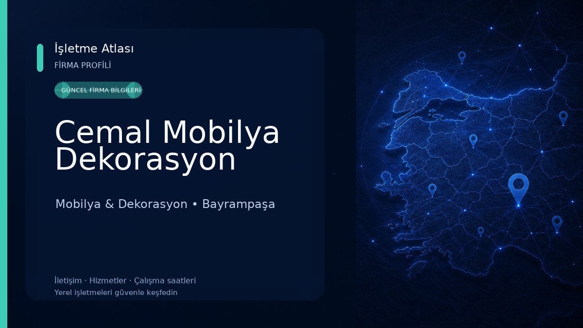 Cemal Mobilya Dekorasyon Mobilya & Dekorasyon