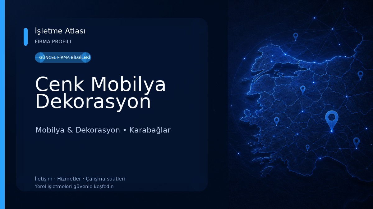 Cenk Mobilya Dekorasyon Mobilya & Dekorasyon