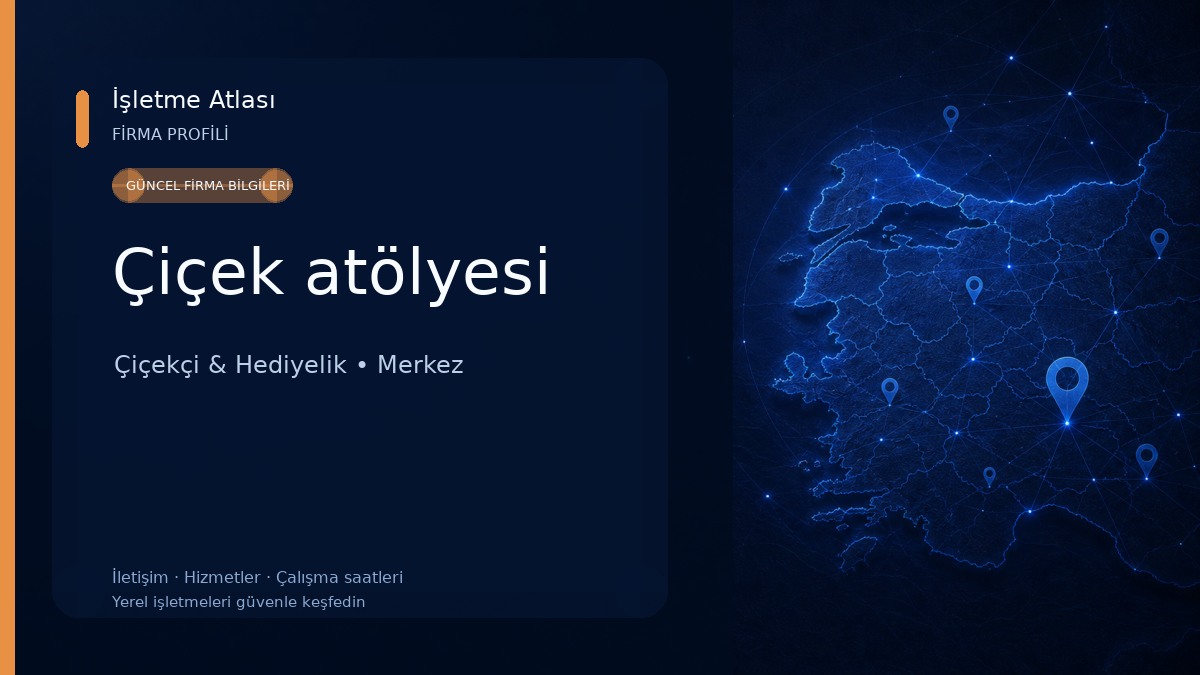 Çiçek atölyesi 