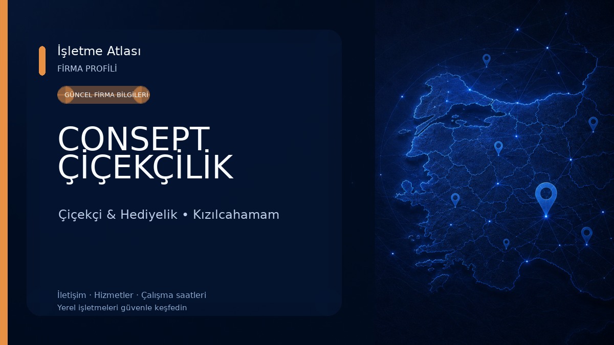 CONSEPT ÇİÇEKÇİLİK Çiçekçi & Hediyelik