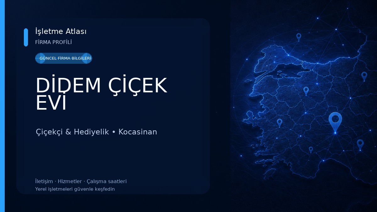 DİDEM ÇİÇEK EVİ Çiçekçi & Hediyelik