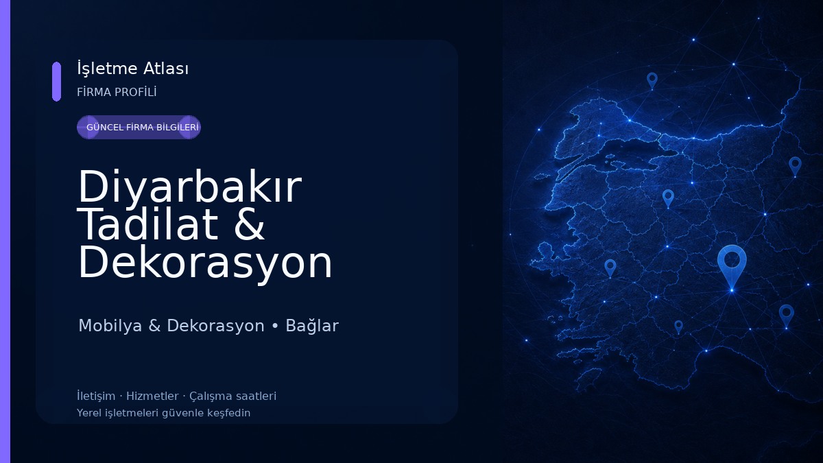 Diyarbakır Tadilat & Dekorasyon Mobilya & Dekorasyon