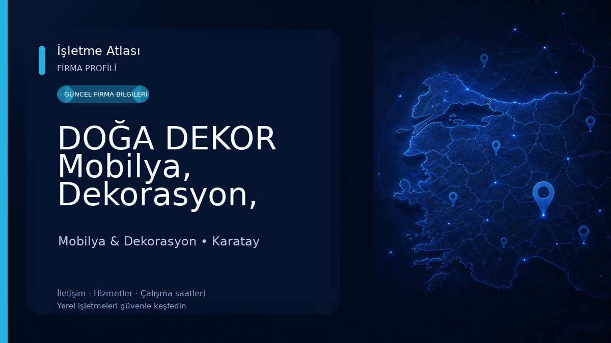 DOĞA DEKOR Mobilya, Dekorasyon, Kapı Mobilya & Dekorasyon