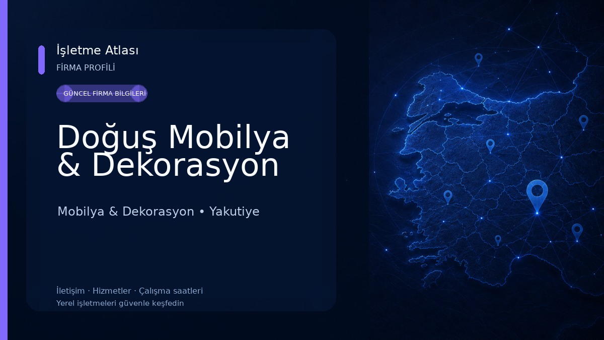 Doğuş Mobilya & Dekorasyon Mobilya & Dekorasyon