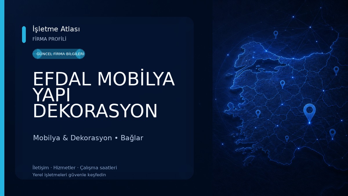 EFDAL MOBİLYA YAPI DEKORASYON 