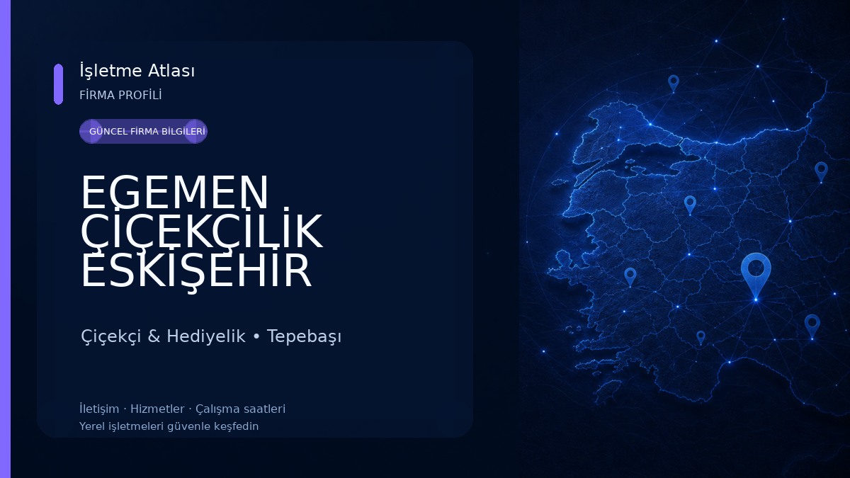 EGEMEN ÇİÇEKÇİLİK ESKİŞEHİR Çiçekçi & Hediyelik