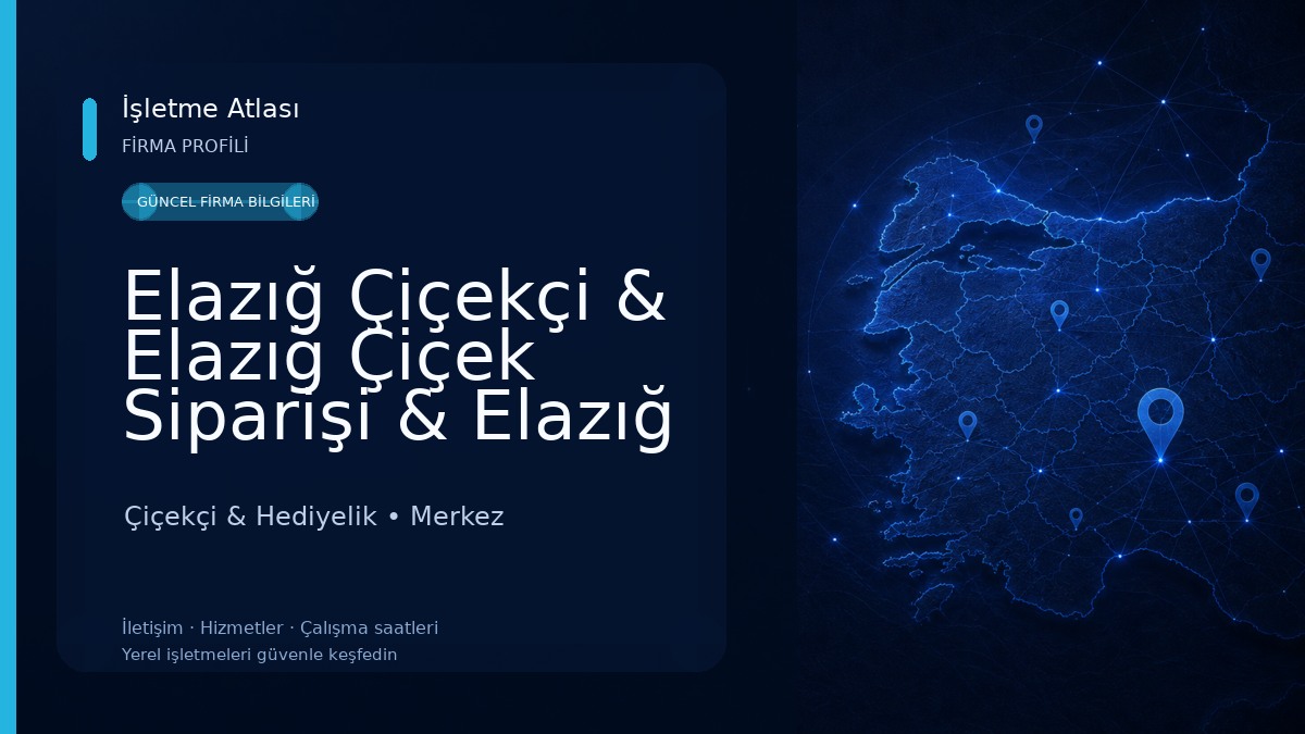 Elazığ Çiçekçi & Elazığ Çiçek Siparişi & Elazığ Optimum Çiçekçilik 