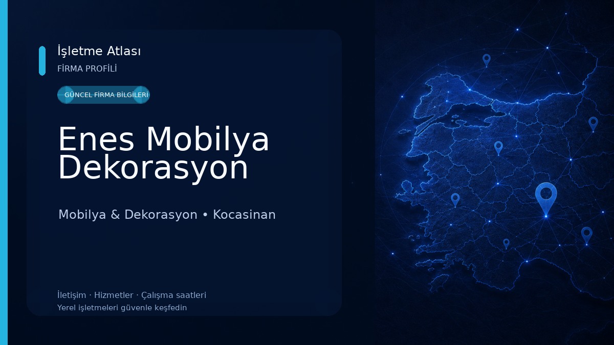 Enes Mobilya Dekorasyon Mobilya & Dekorasyon