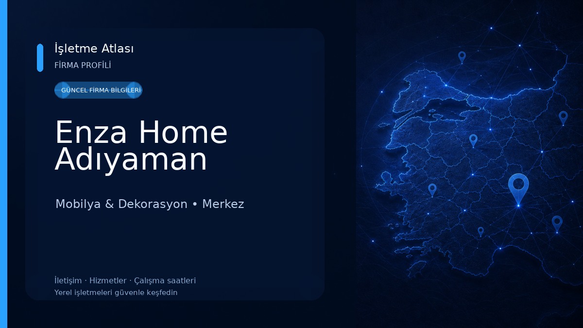 Enza Home Adıyaman Mobilya & Dekorasyon