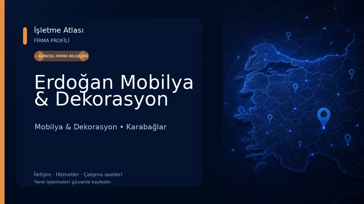 Erdoğan Mobilya & Dekorasyon Mobilya & Dekorasyon