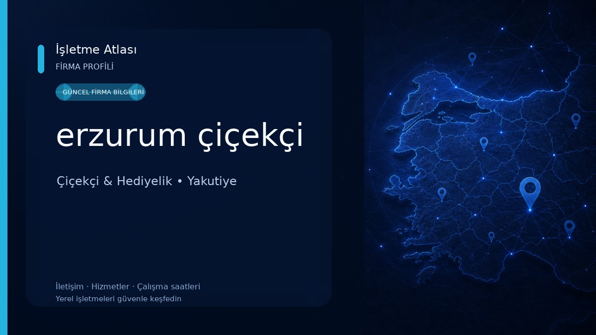 erzurum çiçekçi 