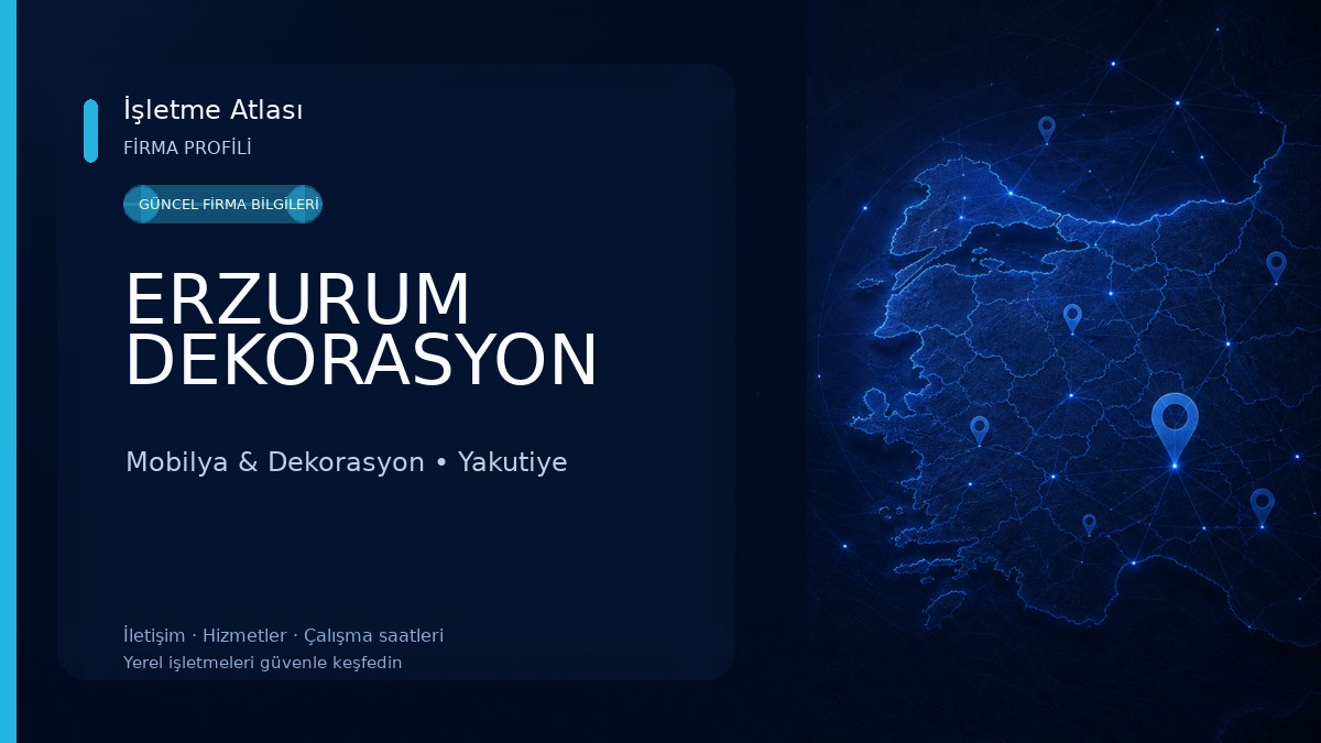 ERZURUM DEKORASYON 