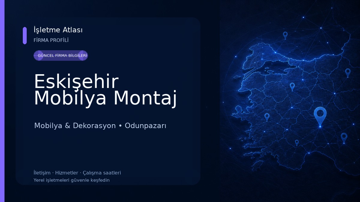 Eskişehir Mobilya Montaj Mobilya & Dekorasyon