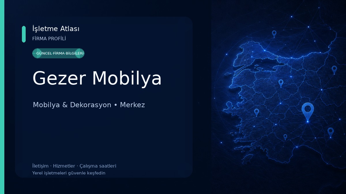 Gezer Mobilya Mobilya & Dekorasyon