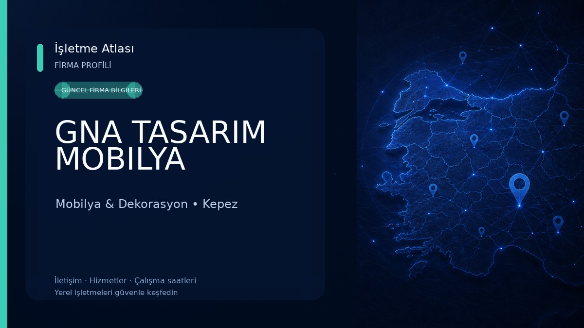 GNA TASARIM MOBILYA Mobilya & Dekorasyon