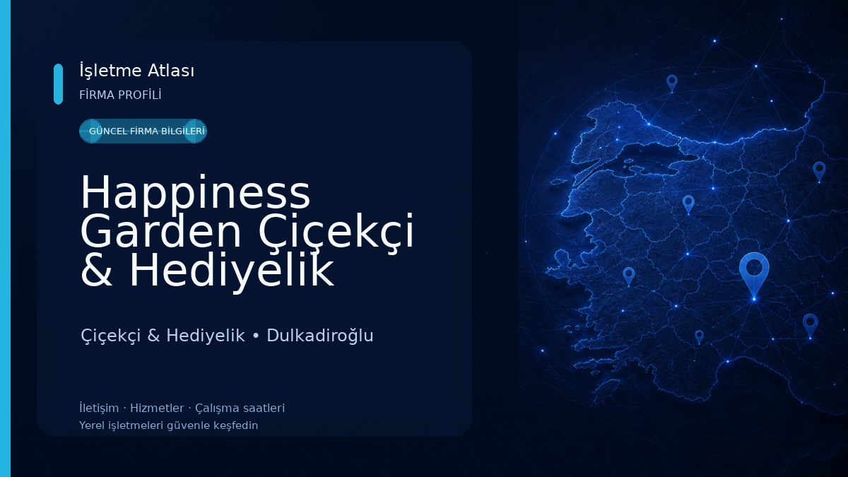 Happiness Garden Çiçekçi & Hediyelik Mağaza 