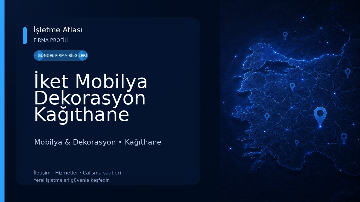 İket Mobilya Dekorasyon Kağıthane Mobilya & Dekorasyon