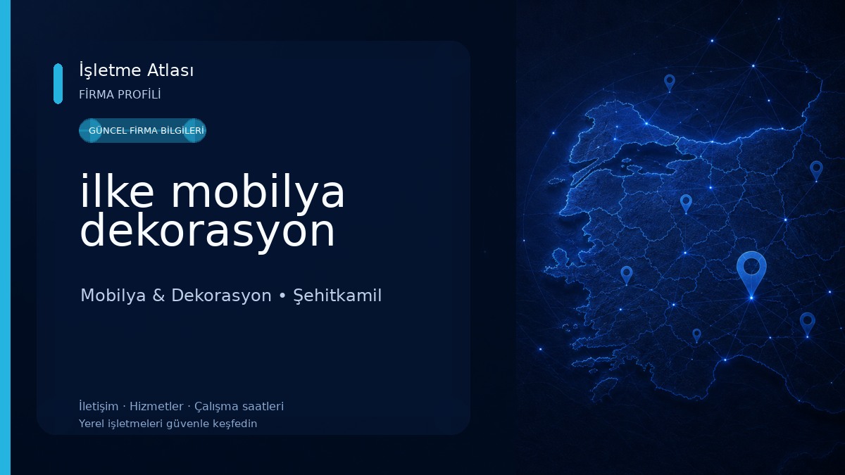 ilke mobilya dekorasyon Mobilya & Dekorasyon