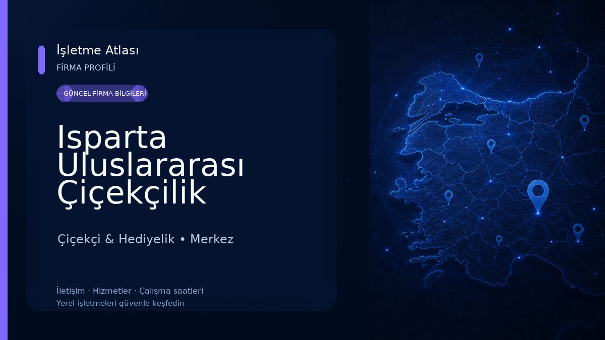 Isparta Uluslararası Çiçekçilik Çiçekçi & Hediyelik