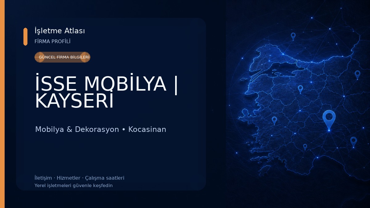 İSSE MOBİLYA | KAYSERİ Mobilya & Dekorasyon