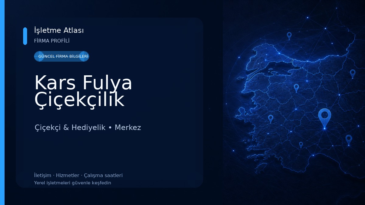 Kars Fulya Çiçekçilik Çiçekçi & Hediyelik