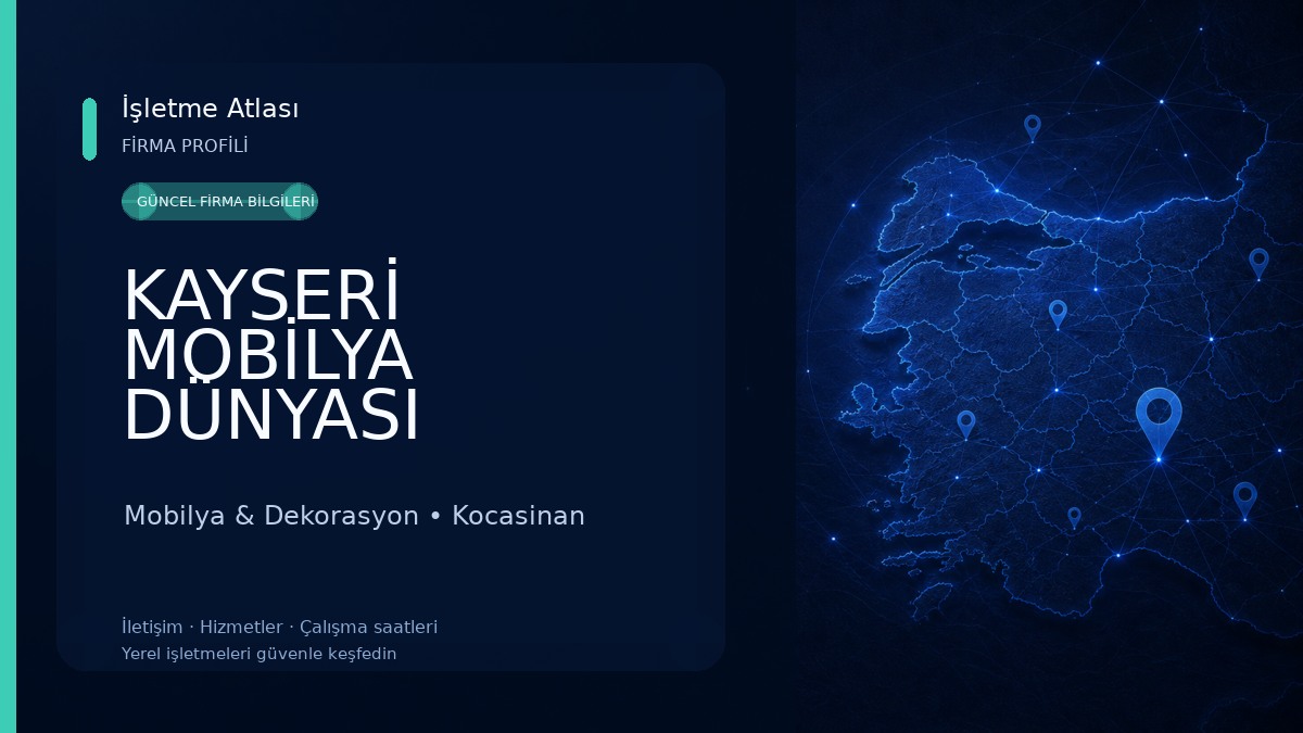KAYSERİ MOBİLYA DÜNYASI Mobilya & Dekorasyon