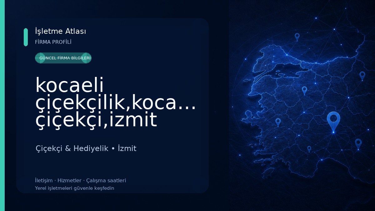 kocaeli çiçekçilik,kocaelide çiçekçi,izmit çiçekçi Çiçekçi & Hediyelik