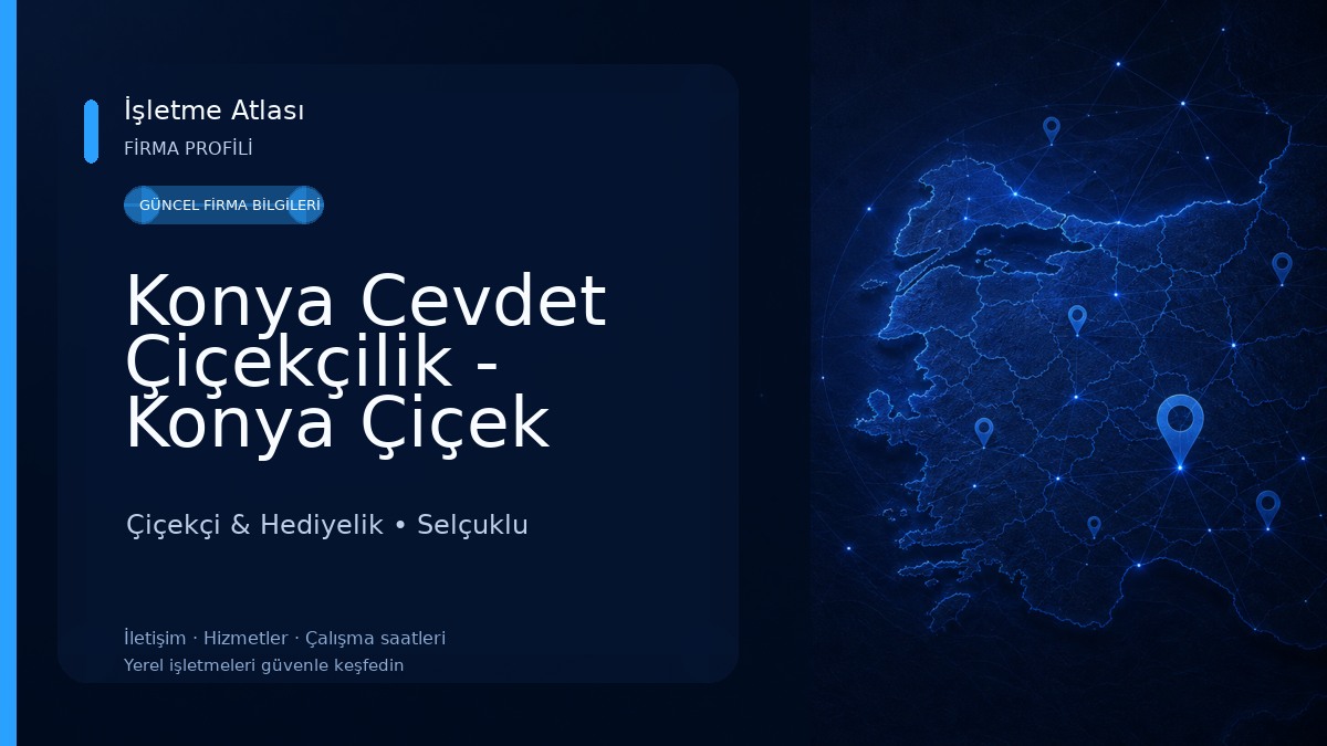 Konya Cevdet Çiçekçilik - Konya Çiçek Siparişi Çiçekçi & Hediyelik
