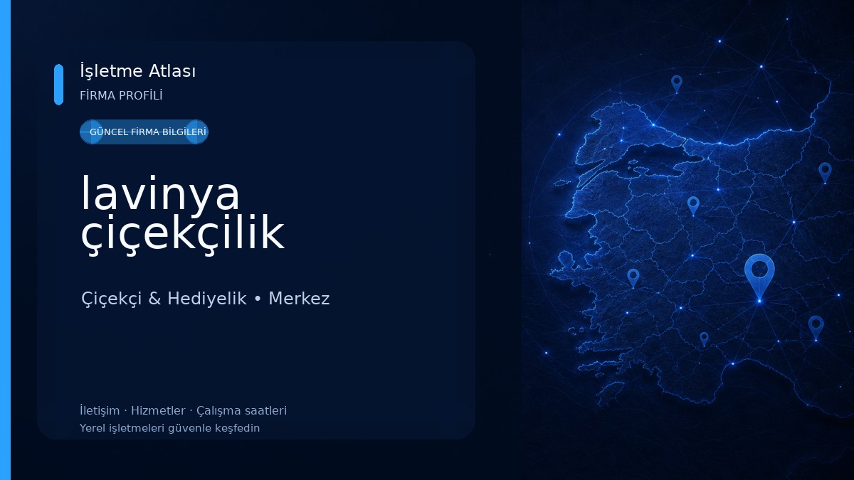 lavinya çiçekçilik 