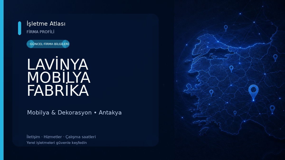 LAVİNYA MOBİLYA FABRİKA Mobilya & Dekorasyon