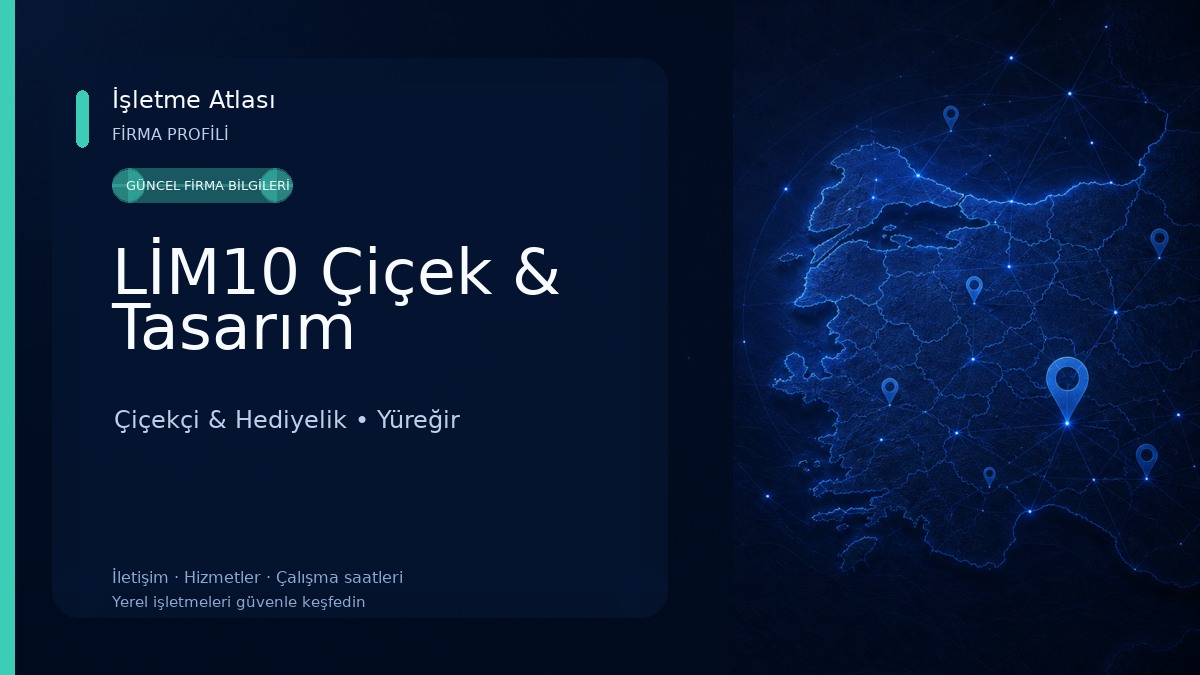 LİM10 Çiçek & Tasarım Çiçekçi & Hediyelik
