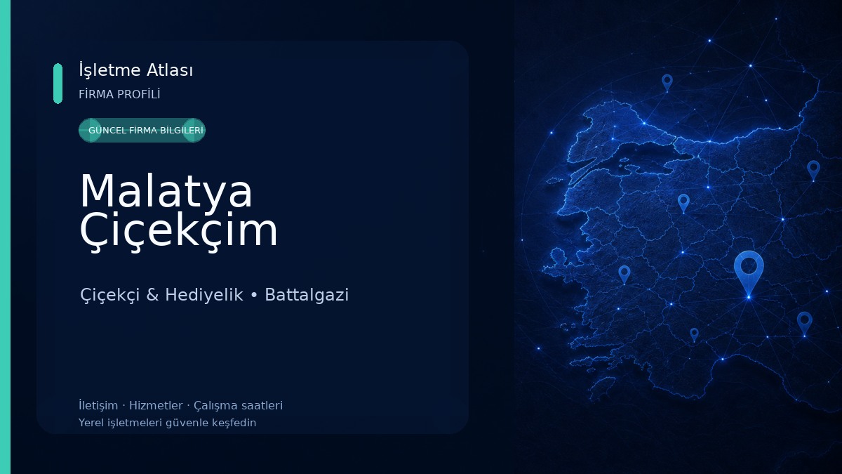 Malatya Çiçekçim Çiçekçi & Hediyelik